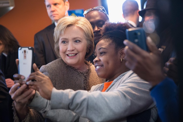 Image: Hillary Clinton Campaigns Across South Carolina One Day Before Primary