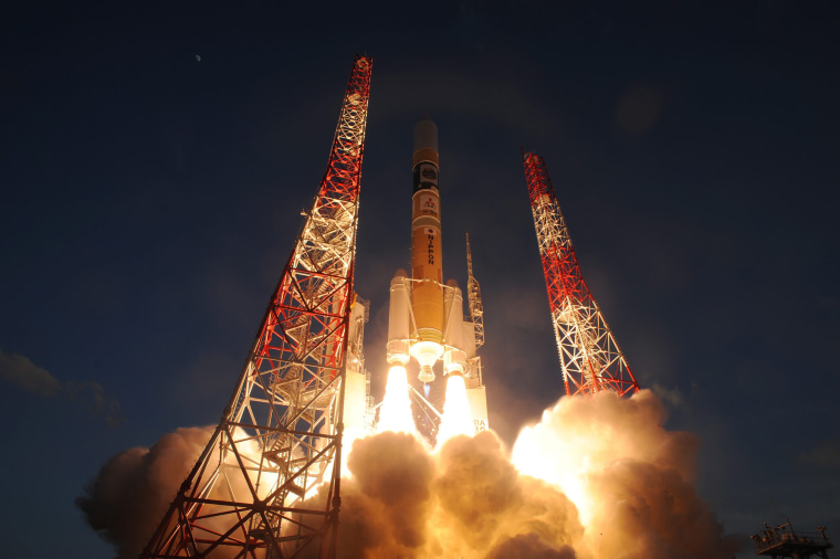 Image: H-2A rocket launch X-ray astronomy satellite 'ASTRO-H'