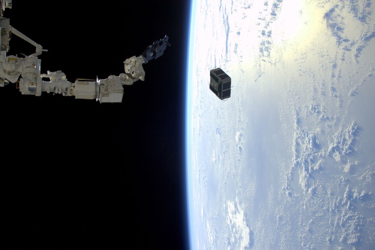 Image: US-SPACE-ISS-SATELLITE