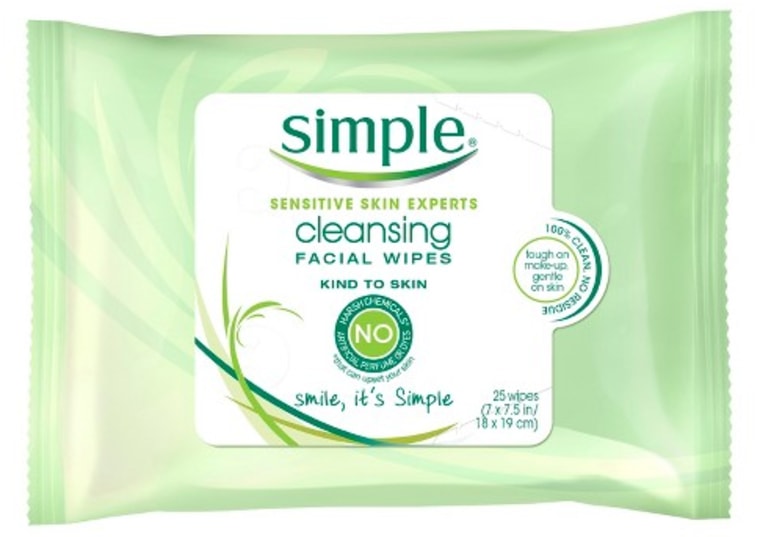 Simple Cleansing Facial Wipes