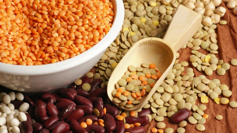 Chickpeas, lentils and more pulses