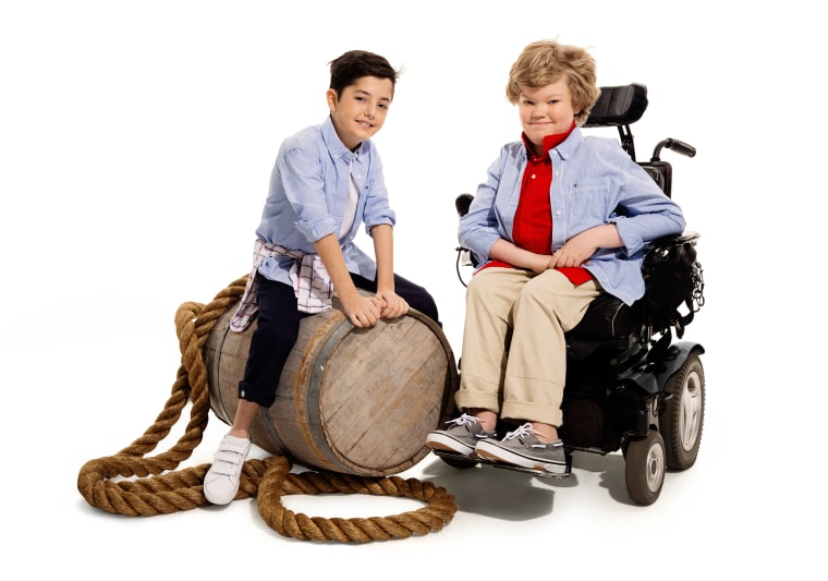 Tommy Hilfiger line for disabled kids