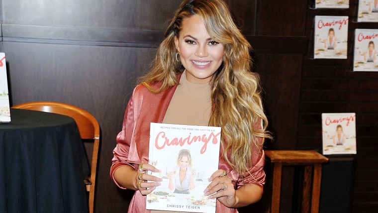 Chrissy Teigen Book Signing For "Cravings: Recipes For All The Food You Want To Eat"