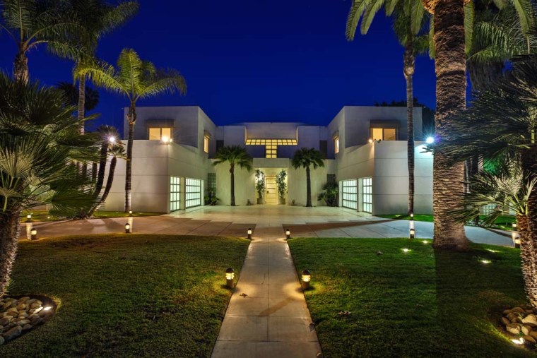 Jackie Collins Beverly Hills home