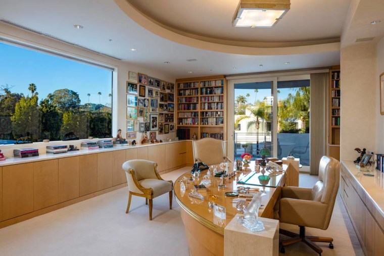 Jackie Collins Beverly Hills home