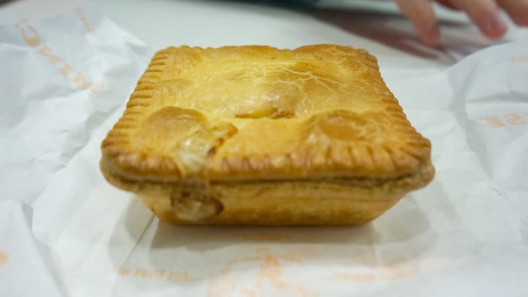 New Zealand McDonald's Mince 'n' Cheese Georgie Pie