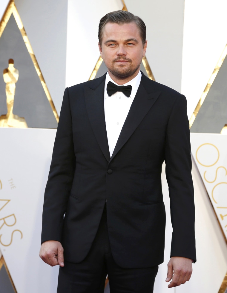 Image: Leonardo DiCaprio, nominated for Best Actor for his role in "The Revenant," arrives at the 88th Academy Awards in Hollywood