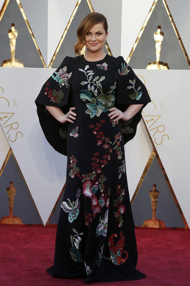 Image: Actress Amy Poehler arrives at the 88th Academy Awards in Hollywood