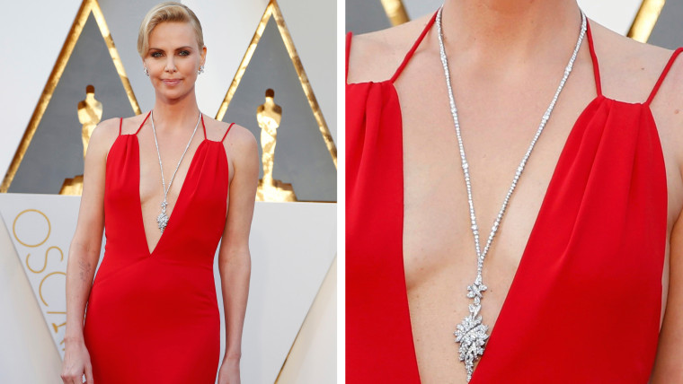 Charlize Theron: Oscars 2016 red carpet