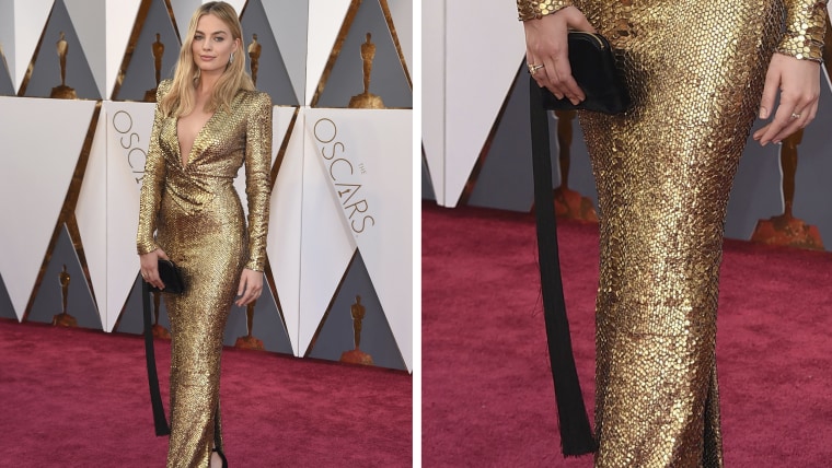 Margot Robbie: Oscars 2016 red carpet