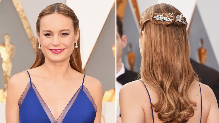Brie Larson: Oscars 2016 hair