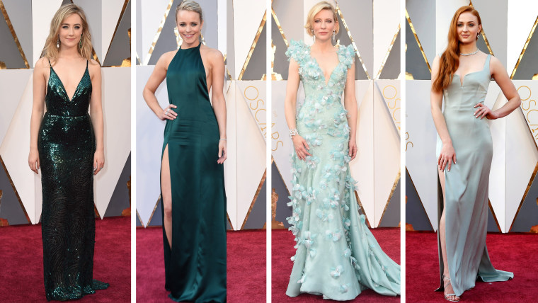 Oscars 2016 red carpet trends: Pastels, strapless, green dresses and more