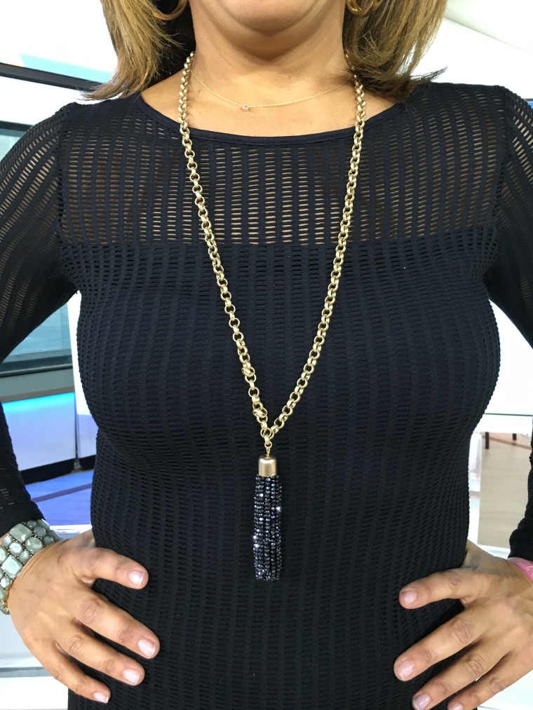 Hoda kotb bar on sale necklace