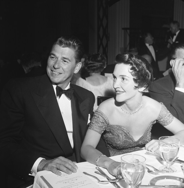 Ronald Reagan with wife Nancy