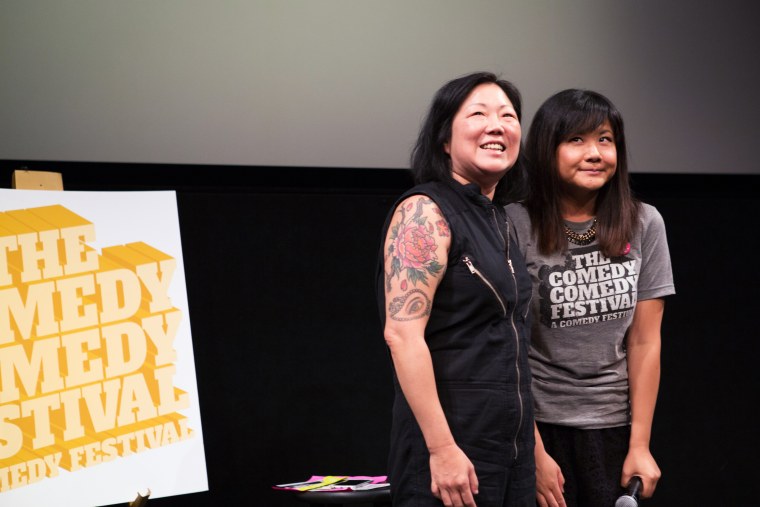 Jenny Yang with Margaret Cho