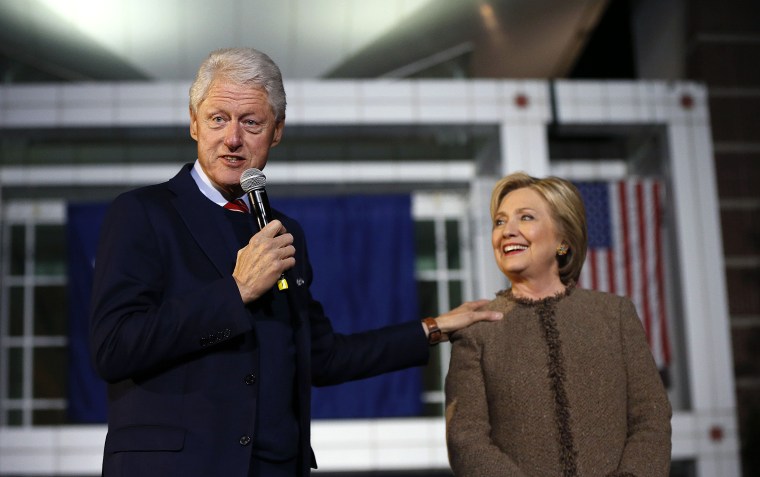 Image: Hillary Clinton, Bill Clinton