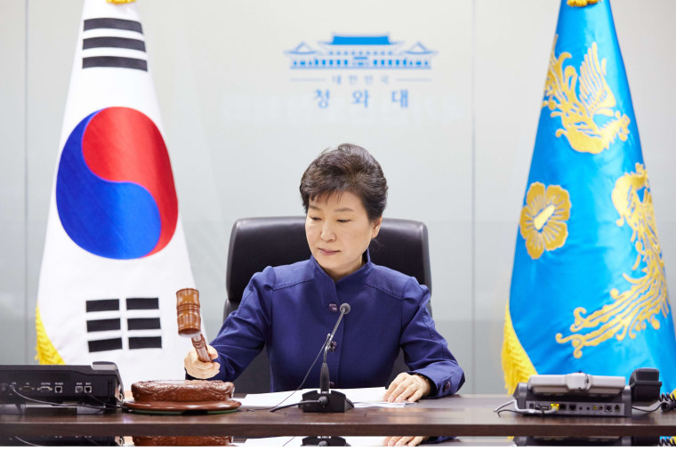Image: South Korea's President Park Geun-Hye