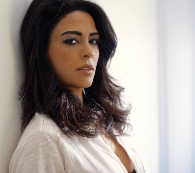 Yasmine Al Massri, who portrays twins Nimah and Raina Amin on ABC's "Quantico."