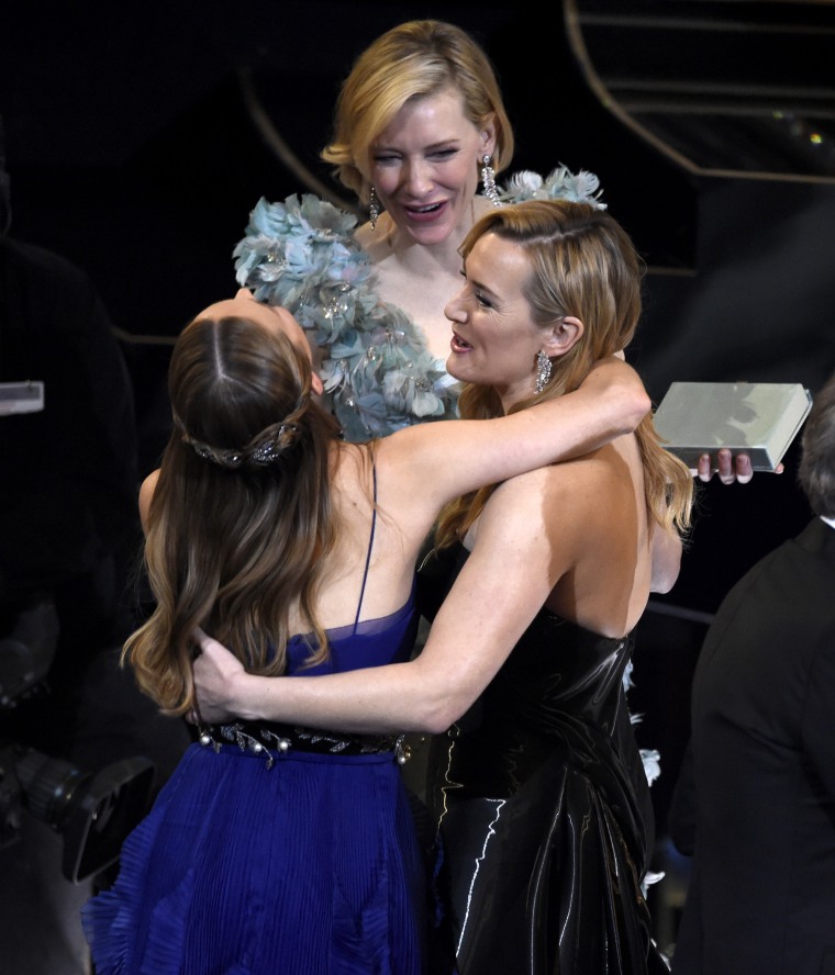 Brie Larson, Cate Blanchett, Kate Winslet