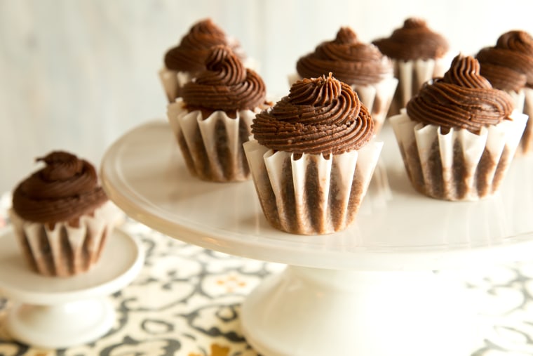 Beet chocolate cupcakes