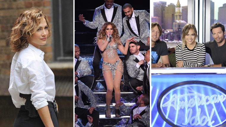 Jennifer Lopez and her busy schedule on on "Shades of Blue," performing in Las Vegas and on "American Idol."