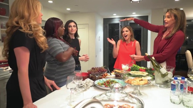 Caitlyn Jenner inducts Natalie Morales into her "girl squad."