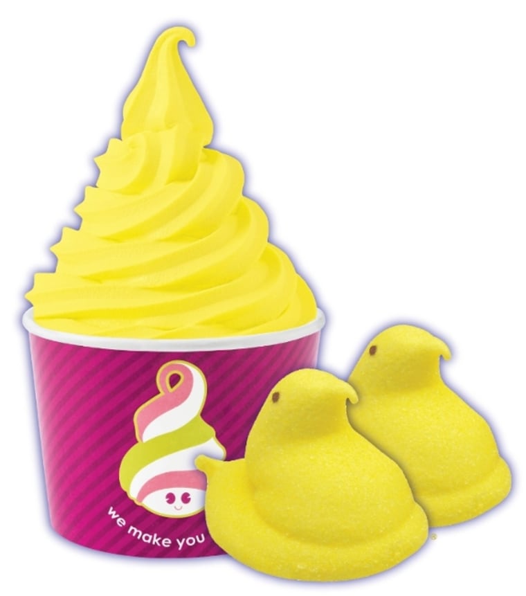 Peeps-Inspired Frozen Yogurt