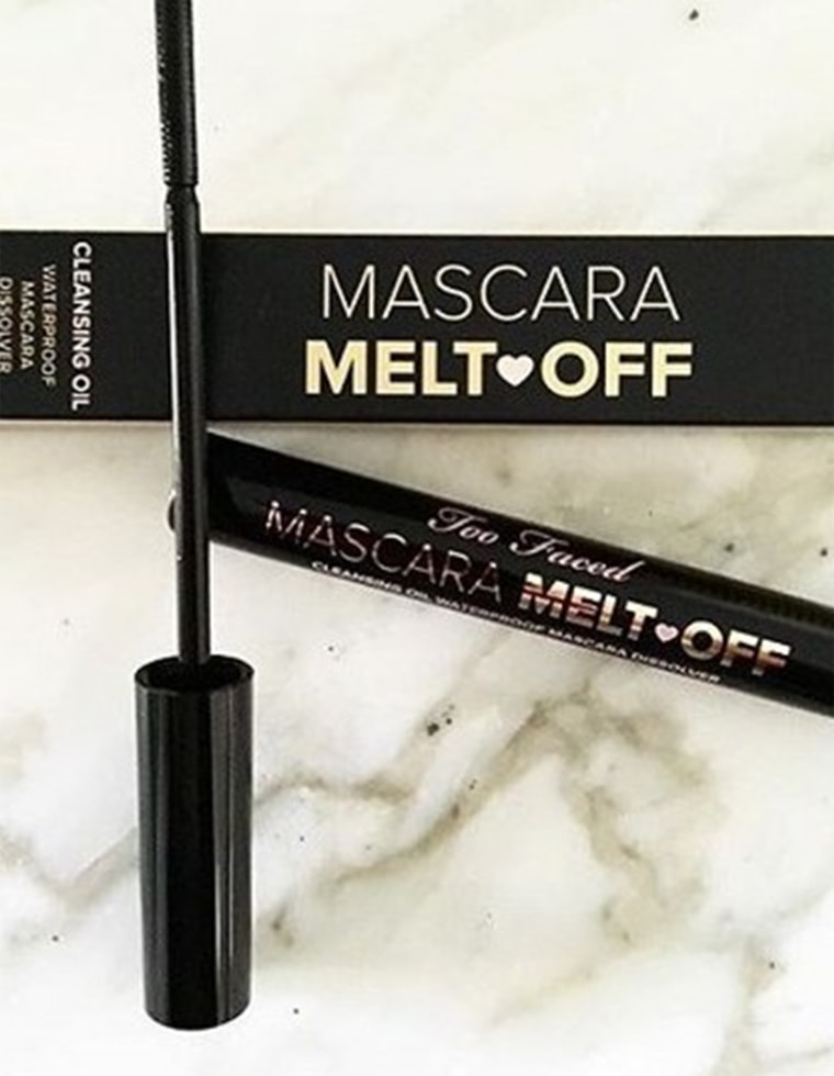 Mascara melt off by Too Faced