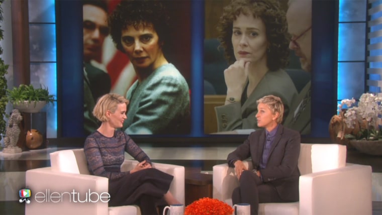 Sarah Paulson discusses playing Marcia Clark on Ellen