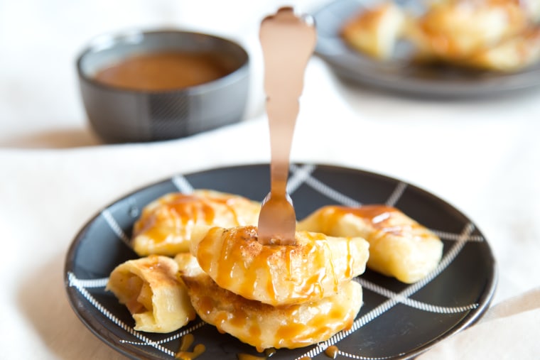 Apple pie-rogies! Easy for dessert or a snack