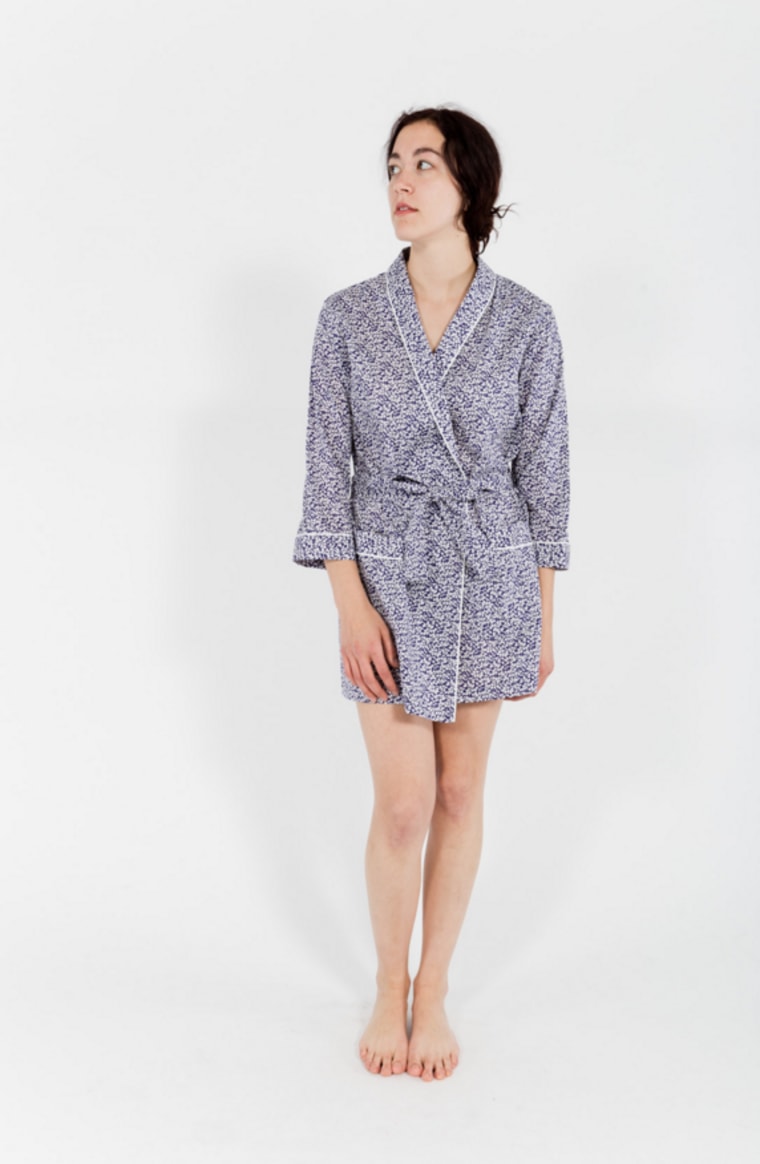 Sleepy Jones Blue Louise Robe