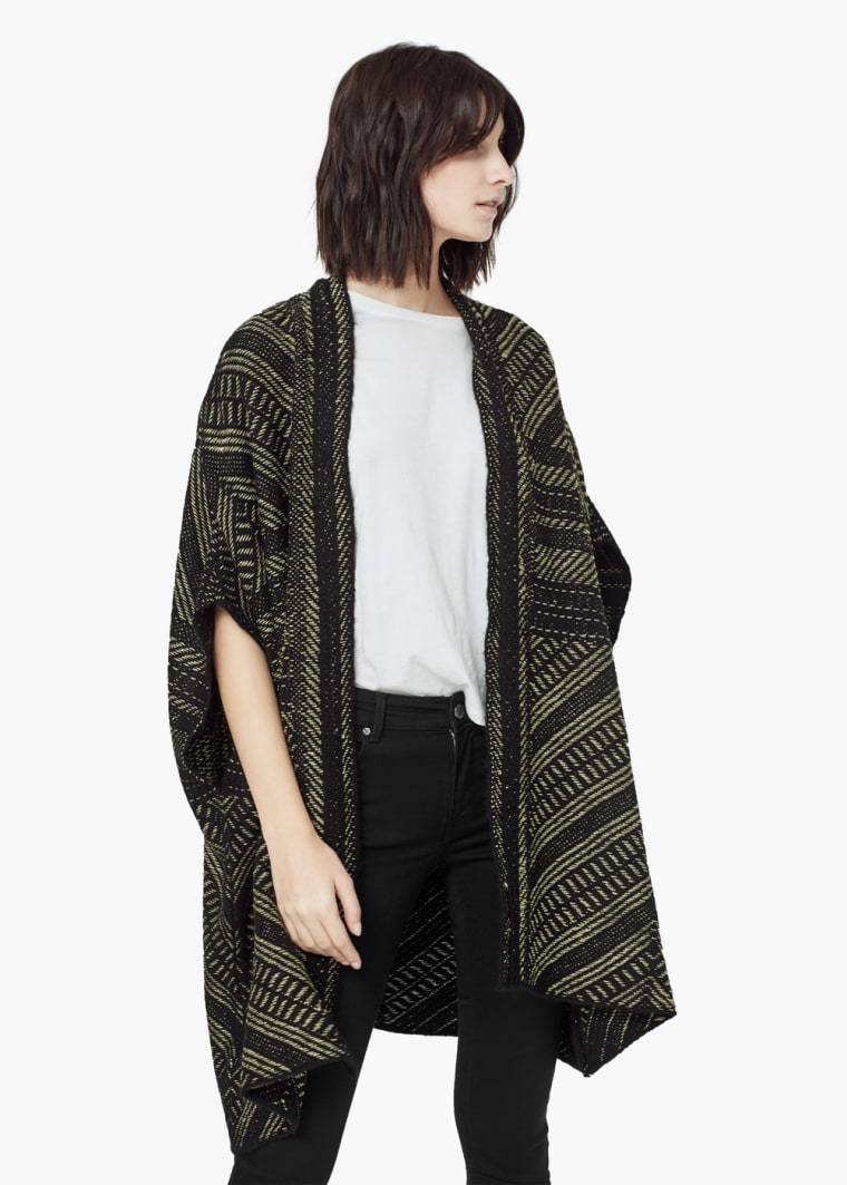 MANGO Metal Effect Cape