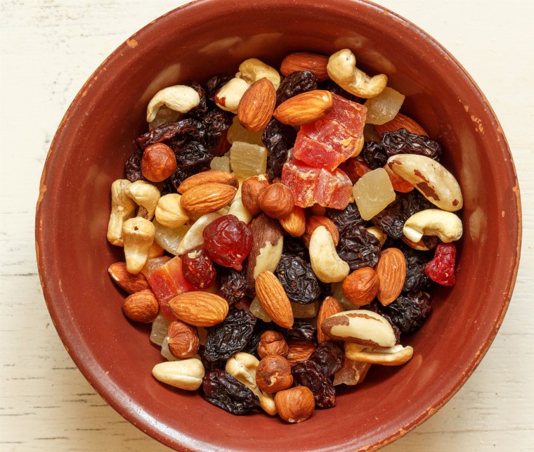 Nuts and dried fruits