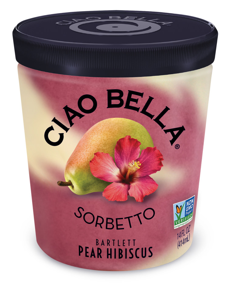 Ciao Bella Pear Hibiscus Sorbetto
