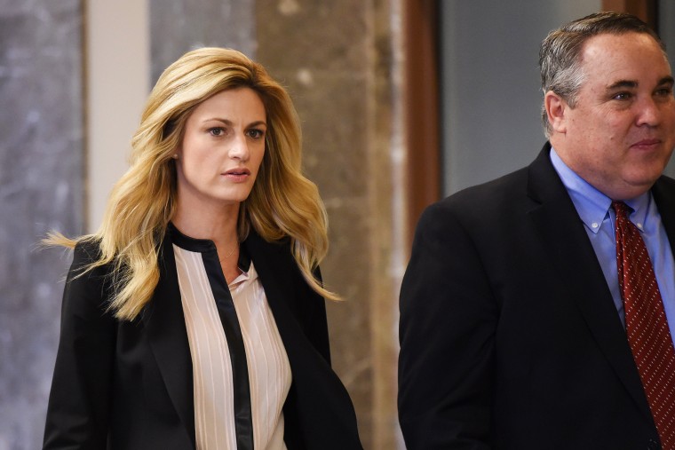 Image: Erin Andrews enters the courtroom