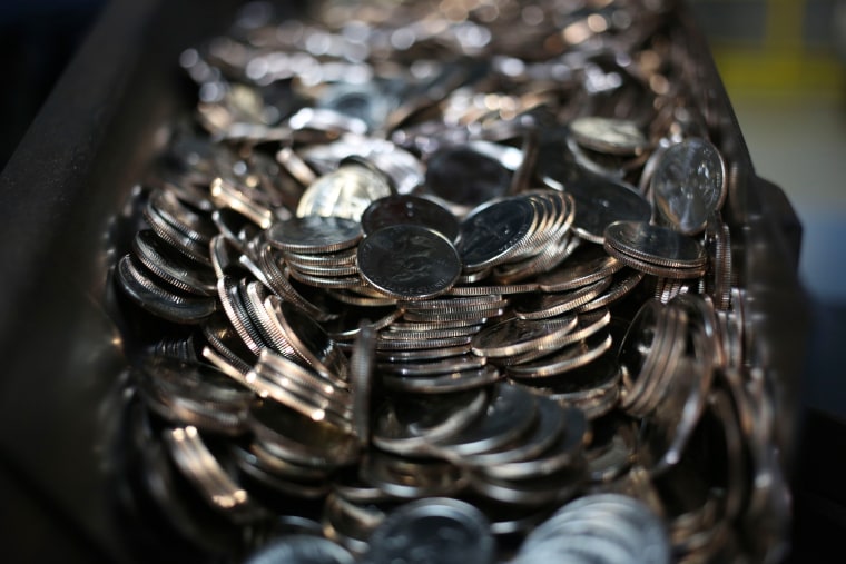 Image: Freshly-minted quarters