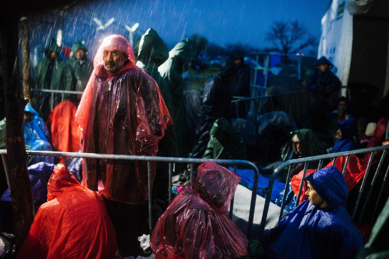 Image: Refugees in Greece