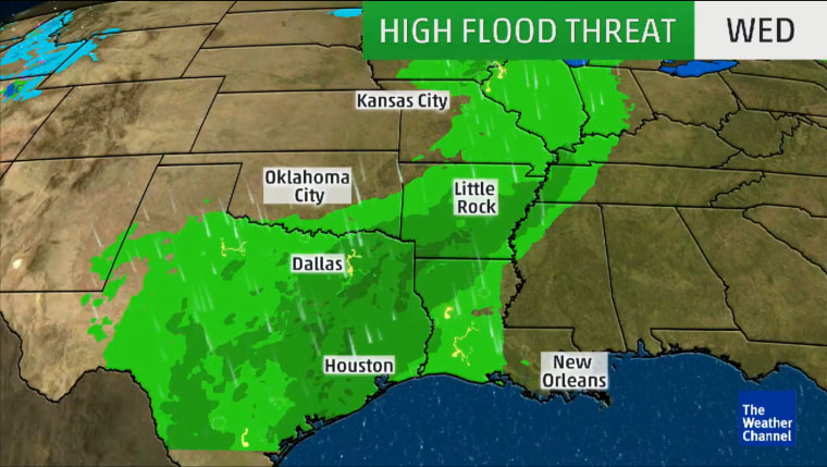 Storm Rages in Texas, Louisiana and Arkansas, Residents Urged to 'Act ...