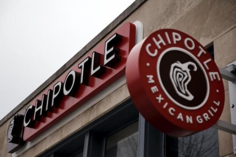 Chipotle Mexican Grill is seen in uptown Washington