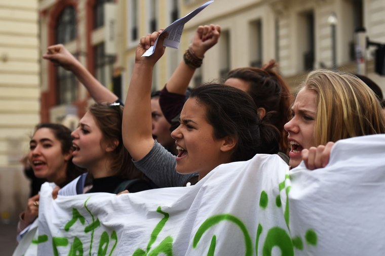 Image: FRANCE-ECONOMY-LABOUR-REFORM-DEMO-STRIKE