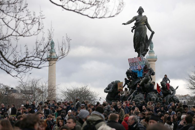 Image: TOPSHOT-FRANCE-ECONOMY-LABOUR-REFORM-STRIKE