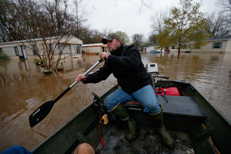 Image: Flooding in Bossier City, Louisiana