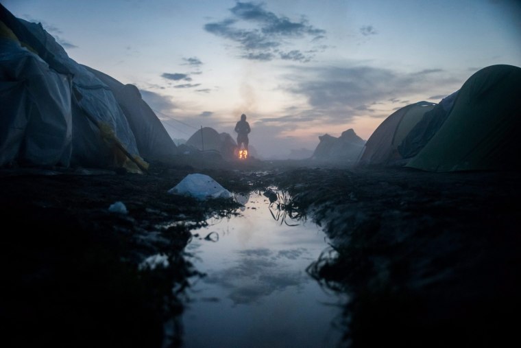 Image: Refugees in Greece