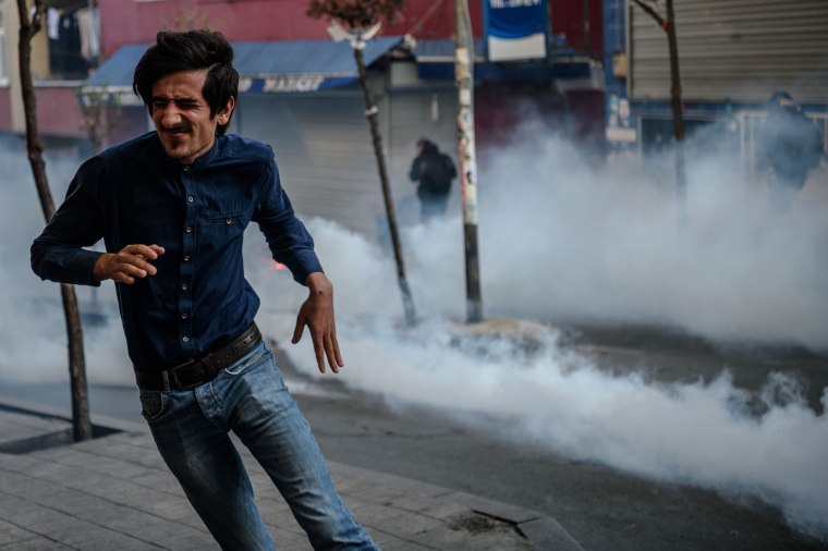 Image: TOPSHOT-TURKEY-ANNIVERSARY-DEMO