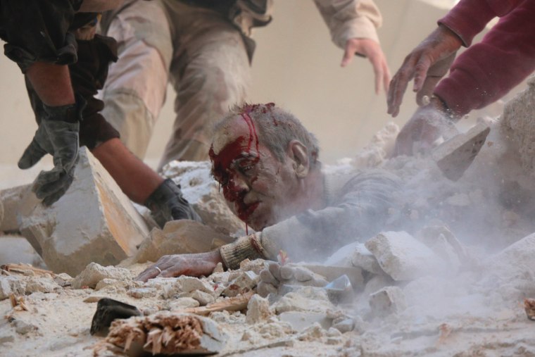 Image: TOPSHOT-SYRIA-CONFLICT