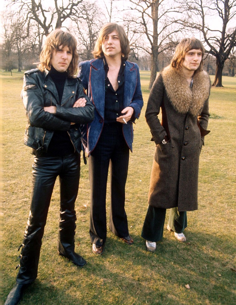 Keith Emerson, Greg Lake and Carl Palmer of "Emerson, Lake and Palmer" in 1973.