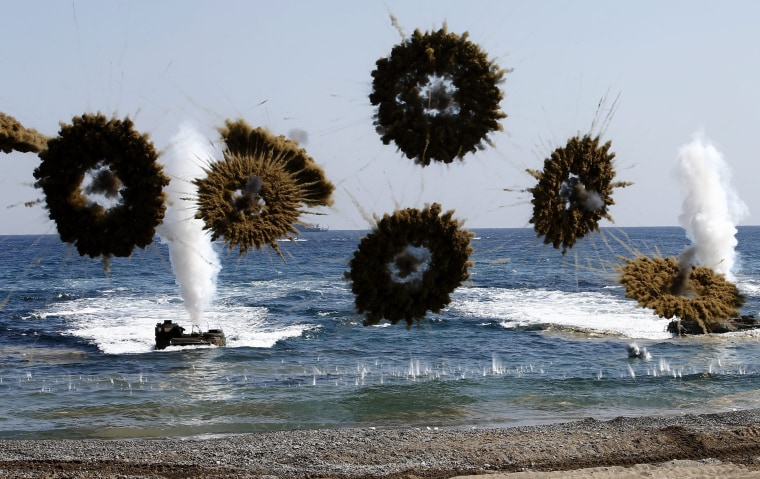 Image: US-South Korea Ssang Yong annual joint military exercises