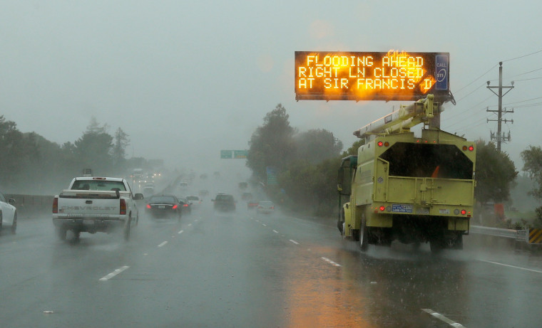 Image: California storm 2016 March