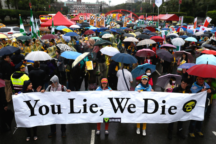 Image: Taiwan Anti-Nuclear Power Plant Protest