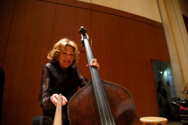 Jane Little, 87, is the world's longest-serving symphony musician, according to Guinness World Records.